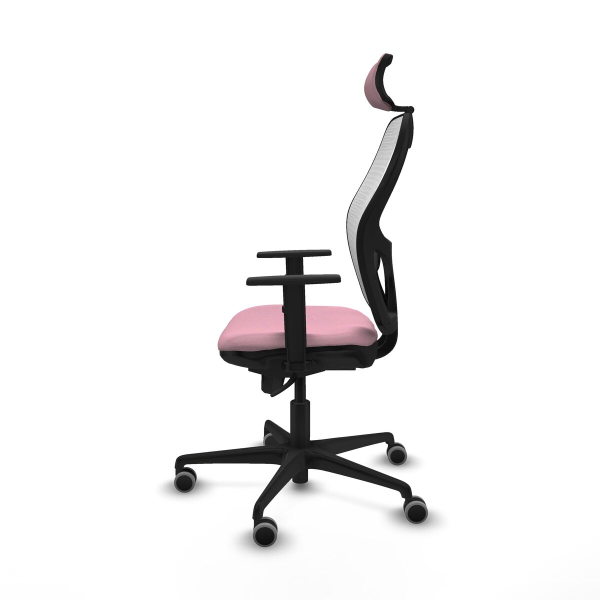 Silla de Oficina con Cabecero Piqueras y Crespo 1D036G2 Rosa
