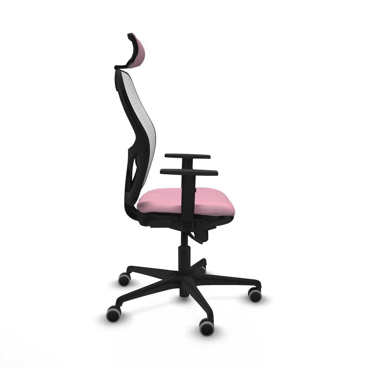 Silla de Oficina con Cabecero Piqueras y Crespo 1D036G2 Rosa