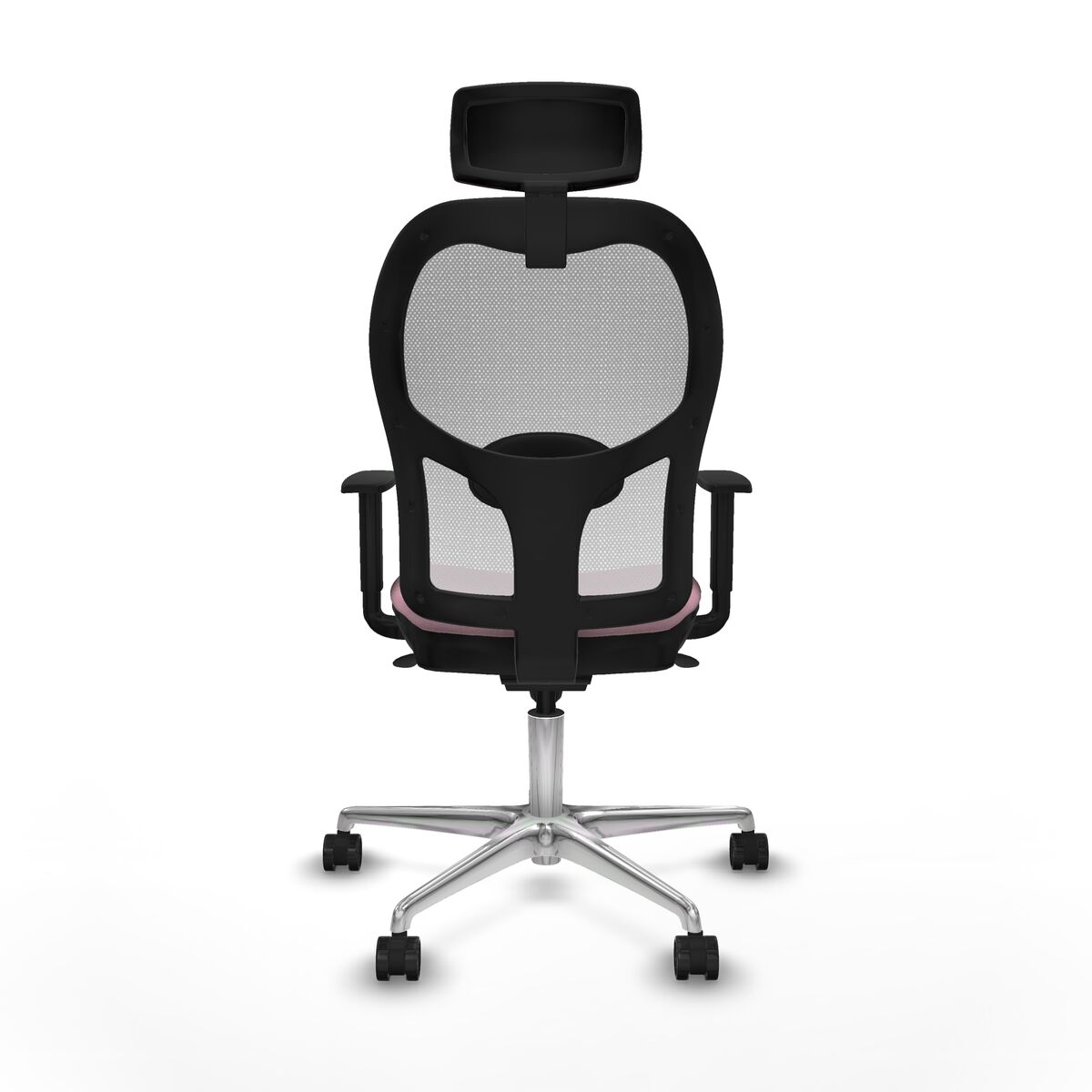 Silla de Oficina con Cabecero Piqueras y Crespo 1D086N2 Rosa