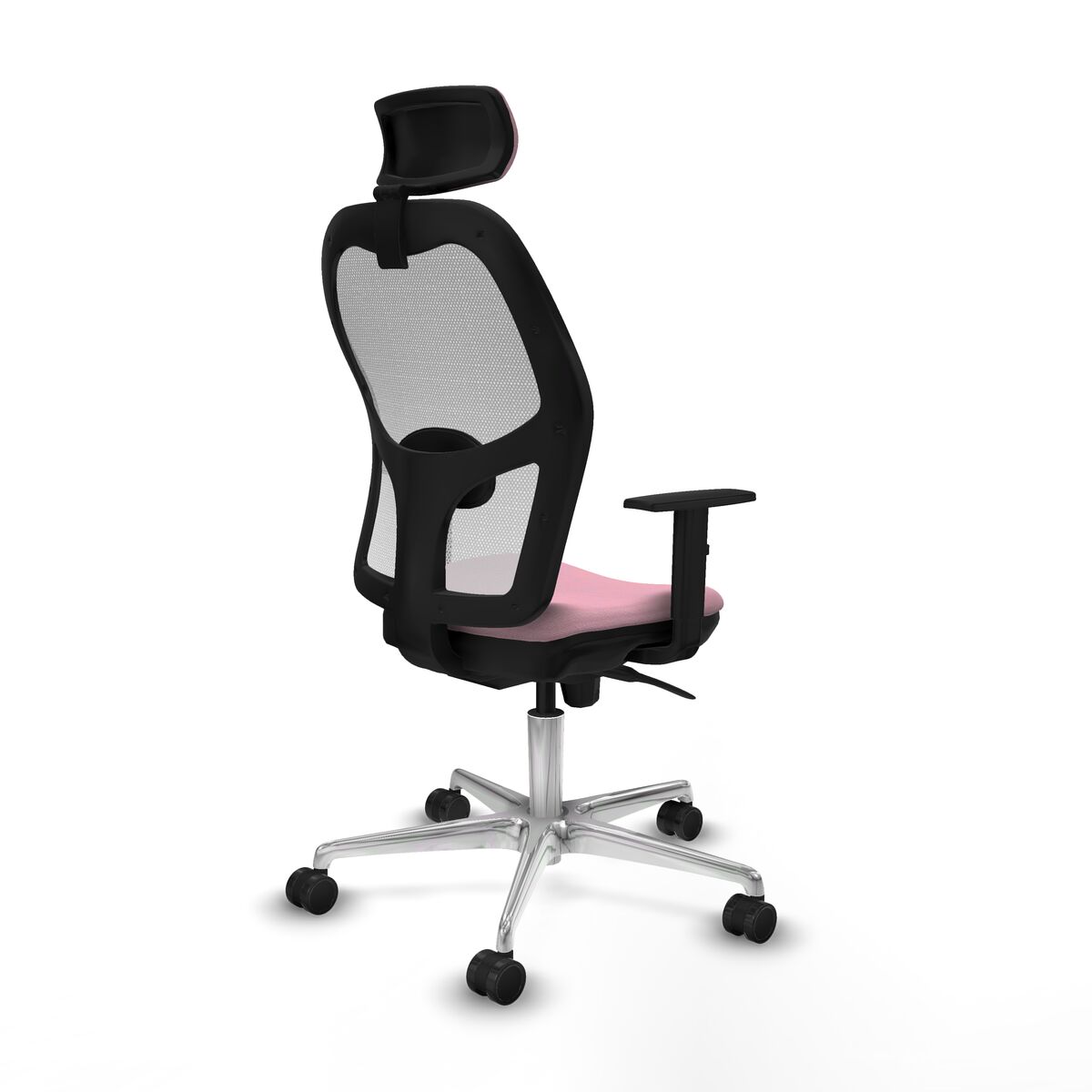 Silla de Oficina con Cabecero Piqueras y Crespo 1D086N2 Rosa