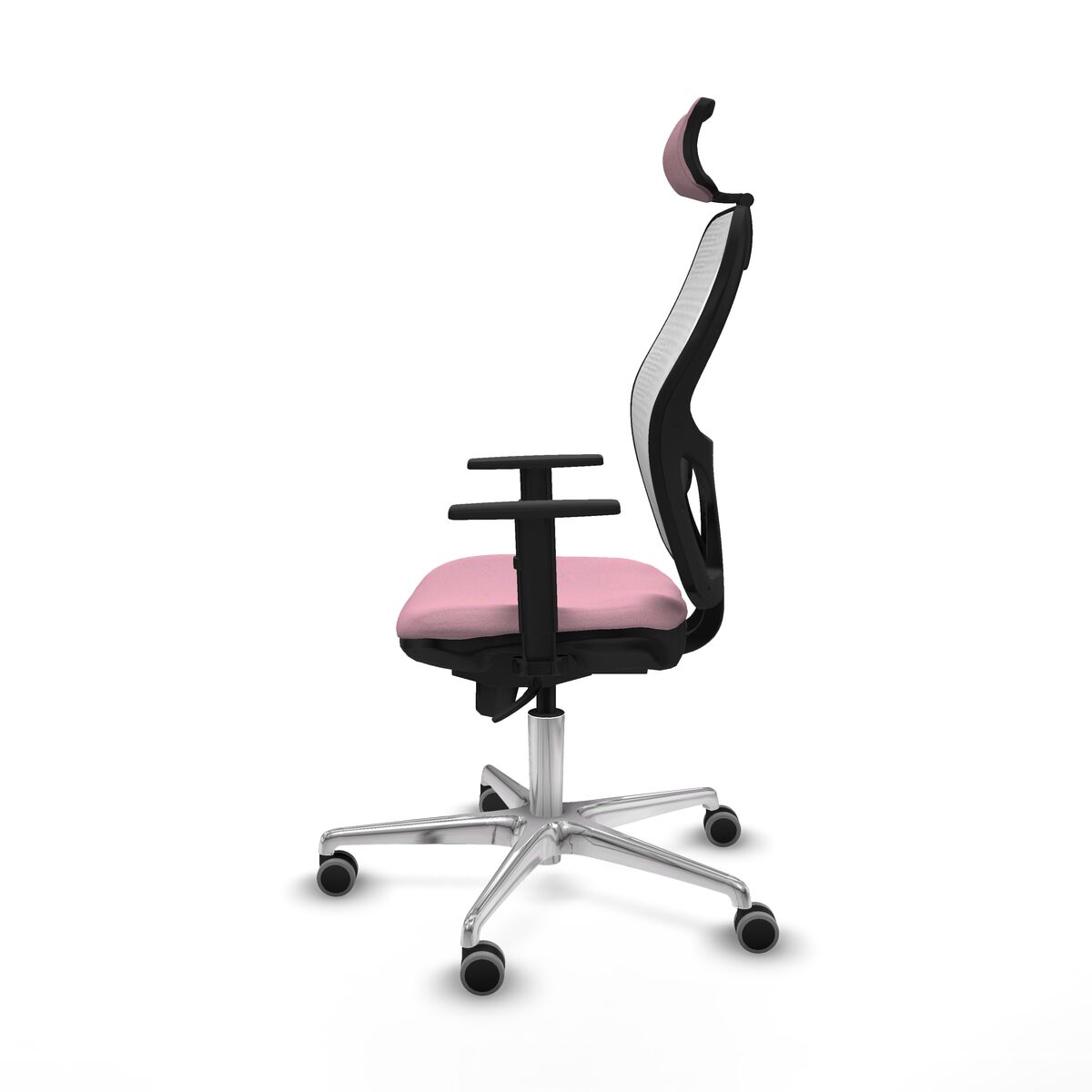 Silla de Oficina con Cabecero Piqueras y Crespo 1D086G2 Rosa