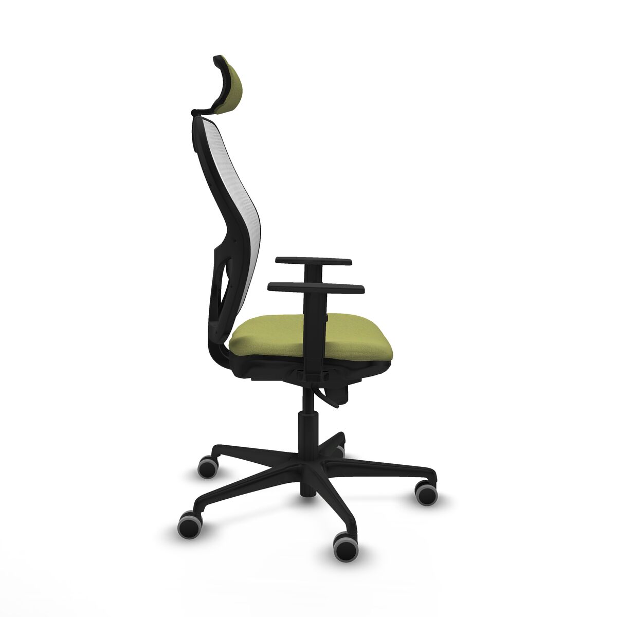 Silla de Oficina con Cabecero Piqueras y Crespo 1D036G2 Verde