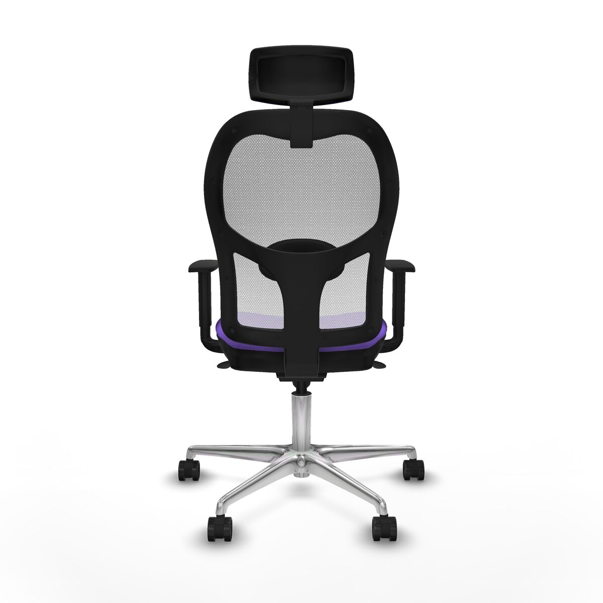 Silla de Oficina con Cabecero Piqueras y Crespo 1D086N2 Lila