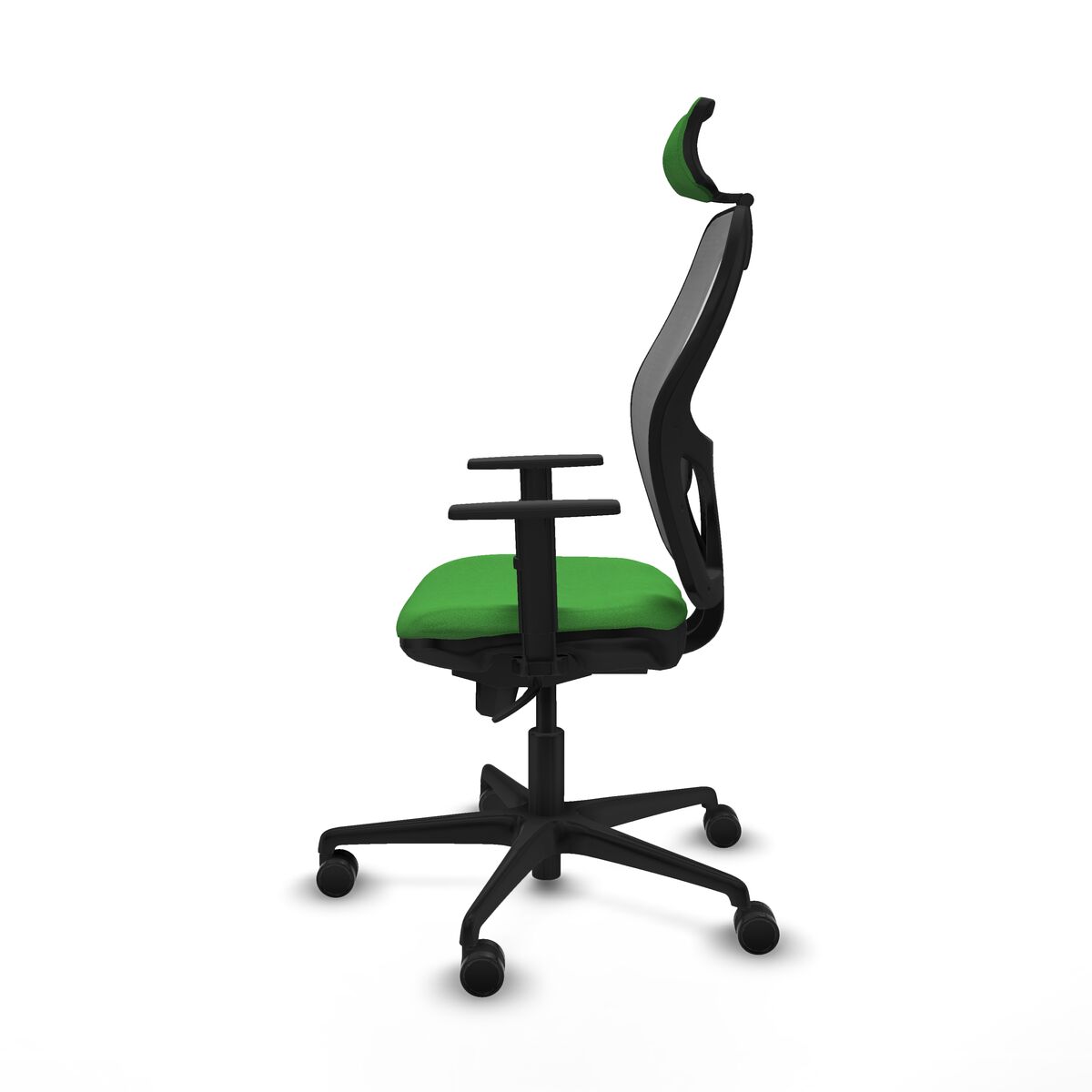 Silla de Oficina con Cabecero Piqueras y Crespo 1D036N2 Verde