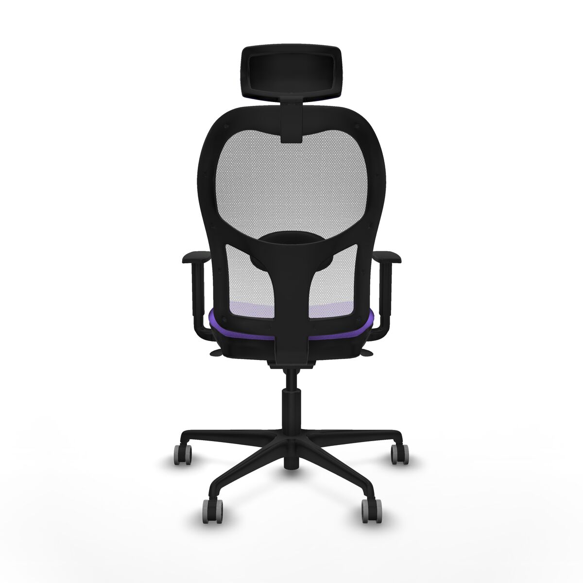 Silla de Oficina con Cabecero Piqueras y Crespo 1D036G2 Lila