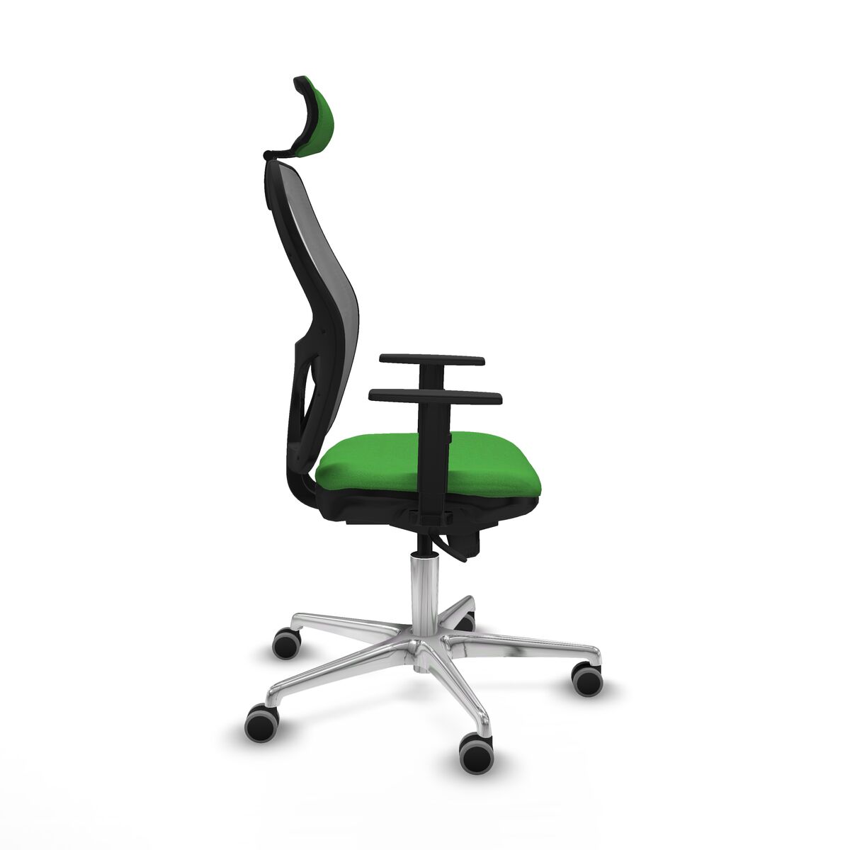Silla de Oficina con Cabecero Piqueras y Crespo 1D086G2 Verde
