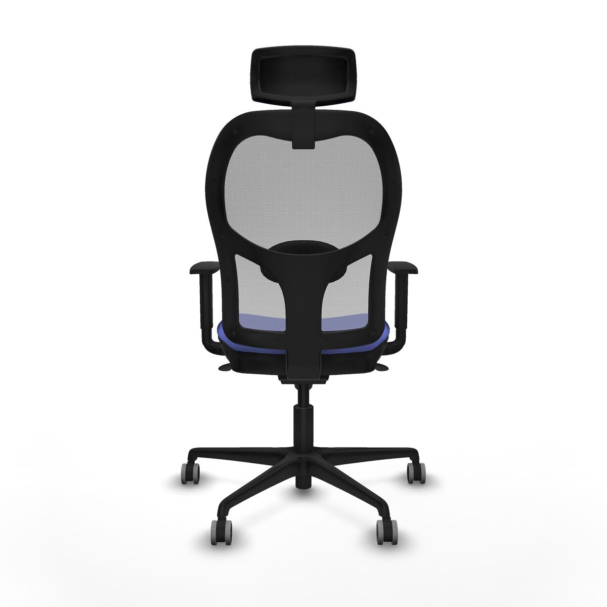 Silla de Oficina con Cabecero Piqueras y Crespo 1D036G2 Azul claro