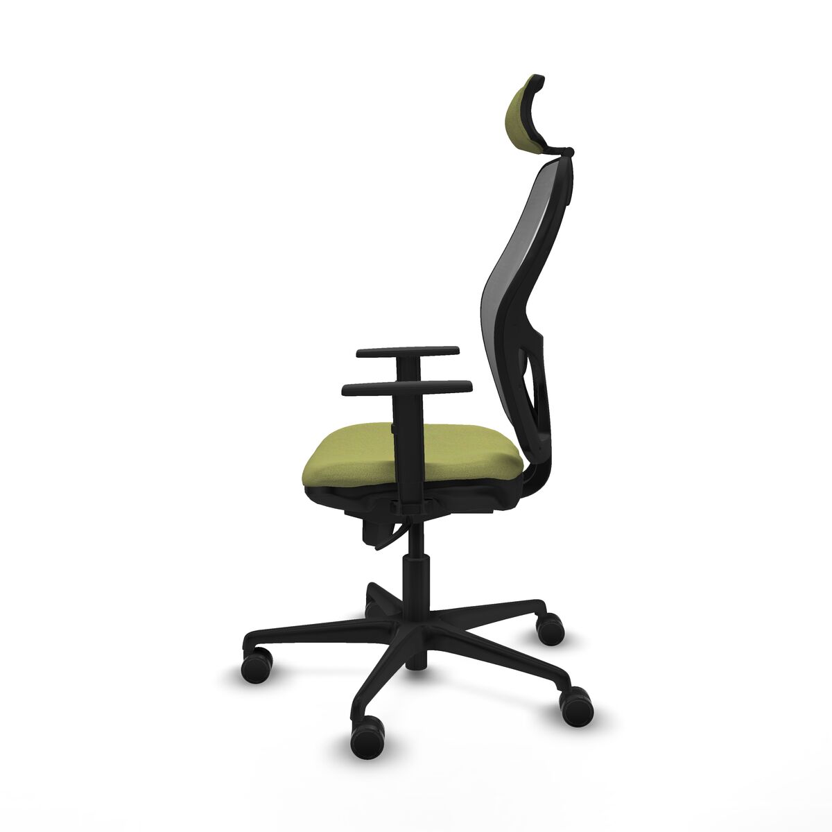 Silla de Oficina con Cabecero Piqueras y Crespo 1D036N2 Verde