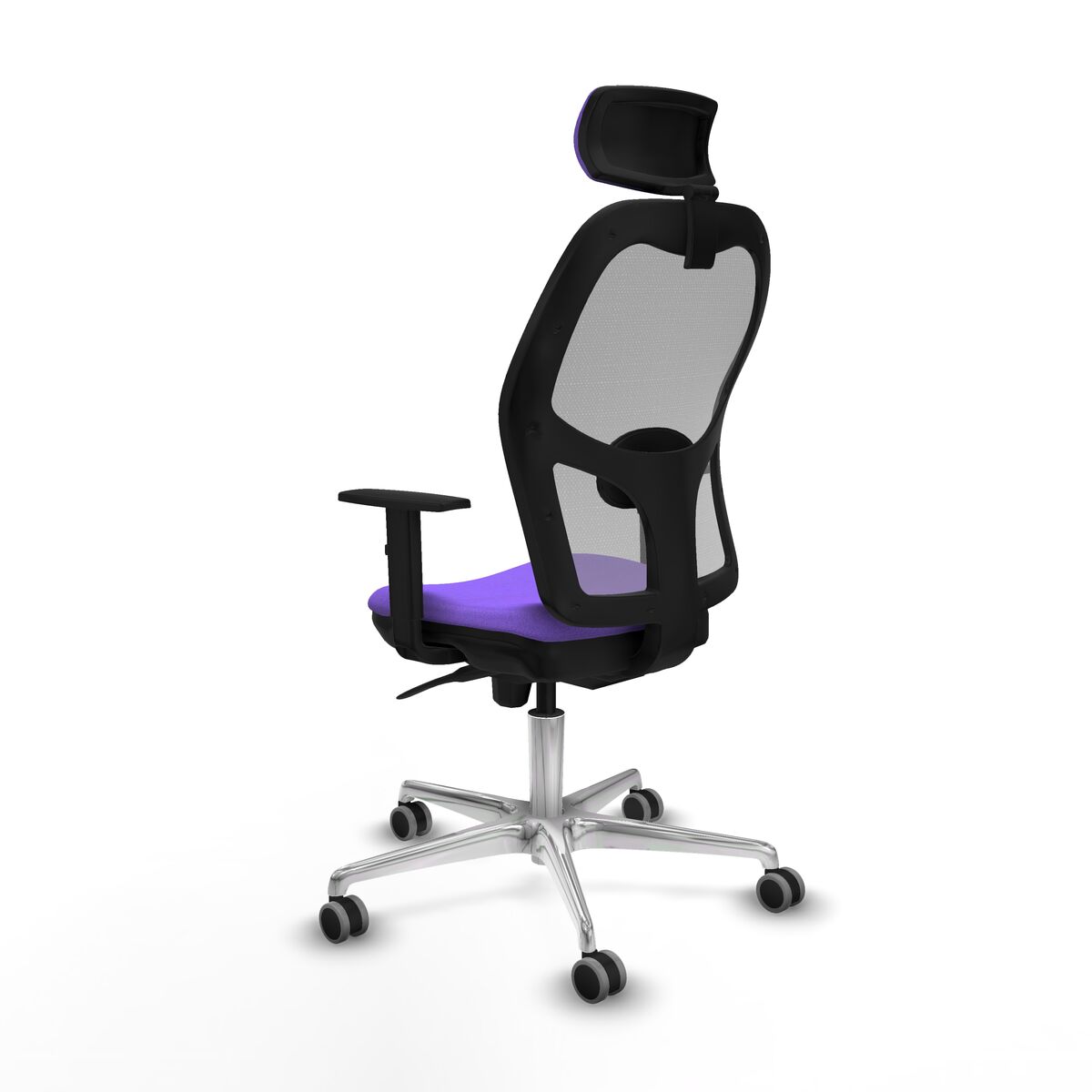 Silla de Oficina con Cabecero Piqueras y Crespo 1D086G2 Lila