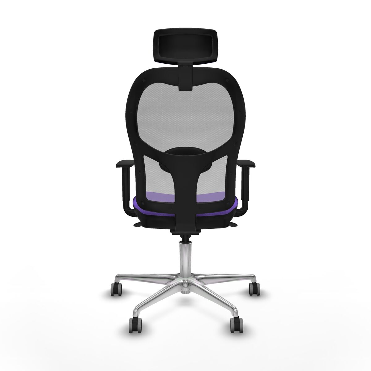 Silla de Oficina con Cabecero Piqueras y Crespo 1D086G2 Lila