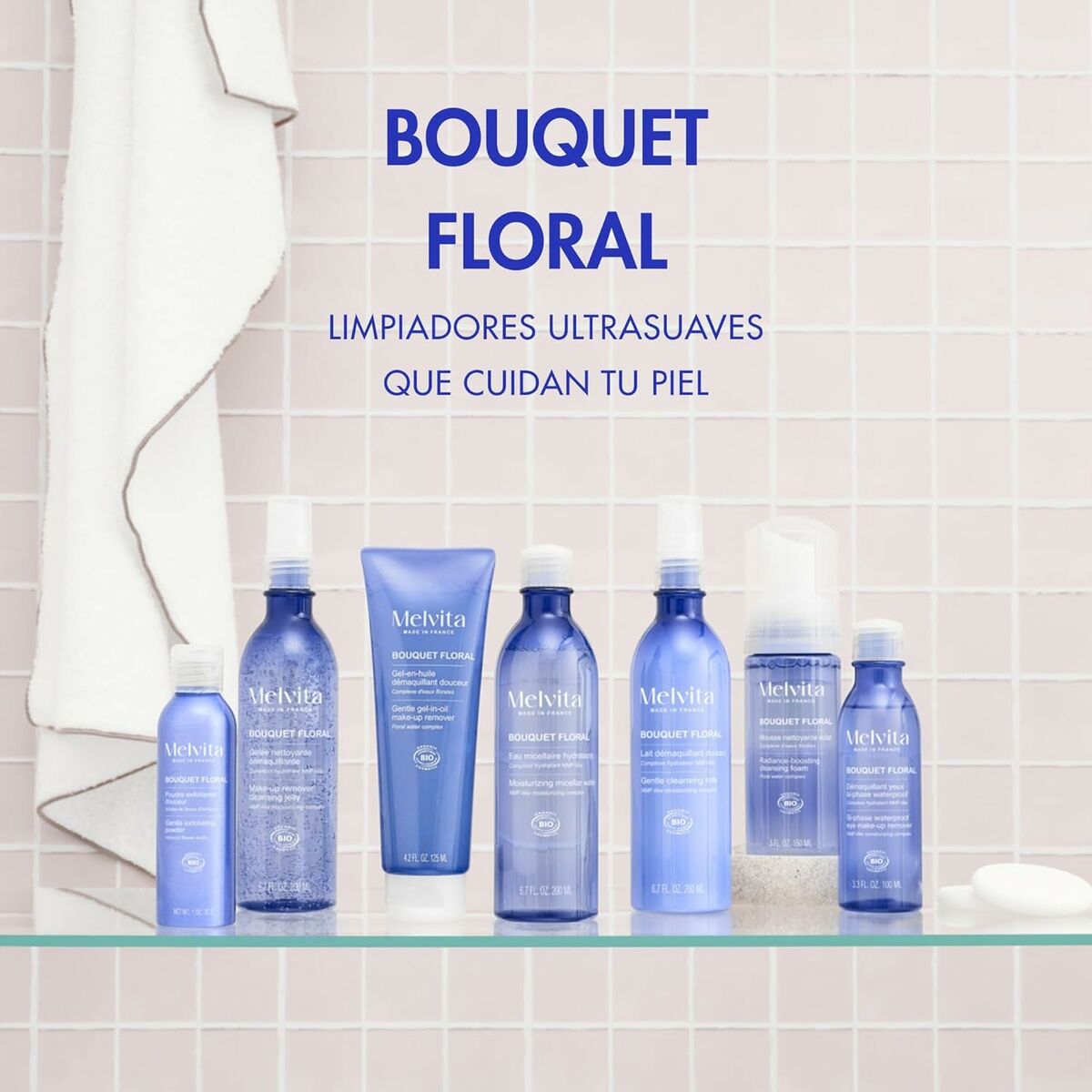 Desmaquillante Facial Melvita BOUQUET FLORAL DETOX