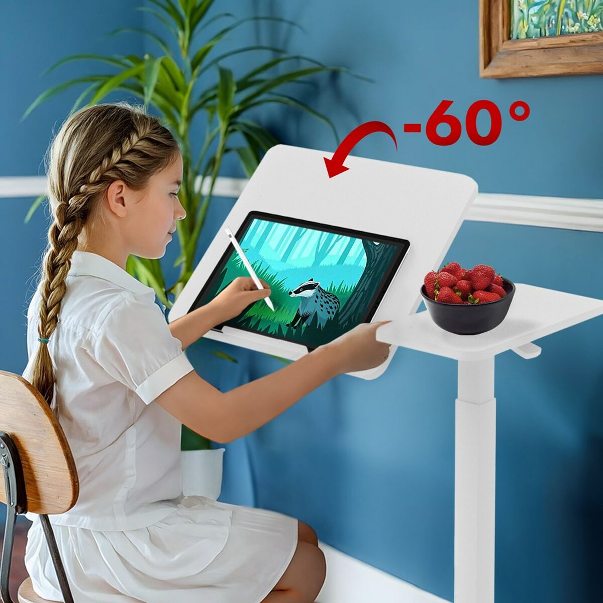 Escritorio MacLean MC-120 W Blanco