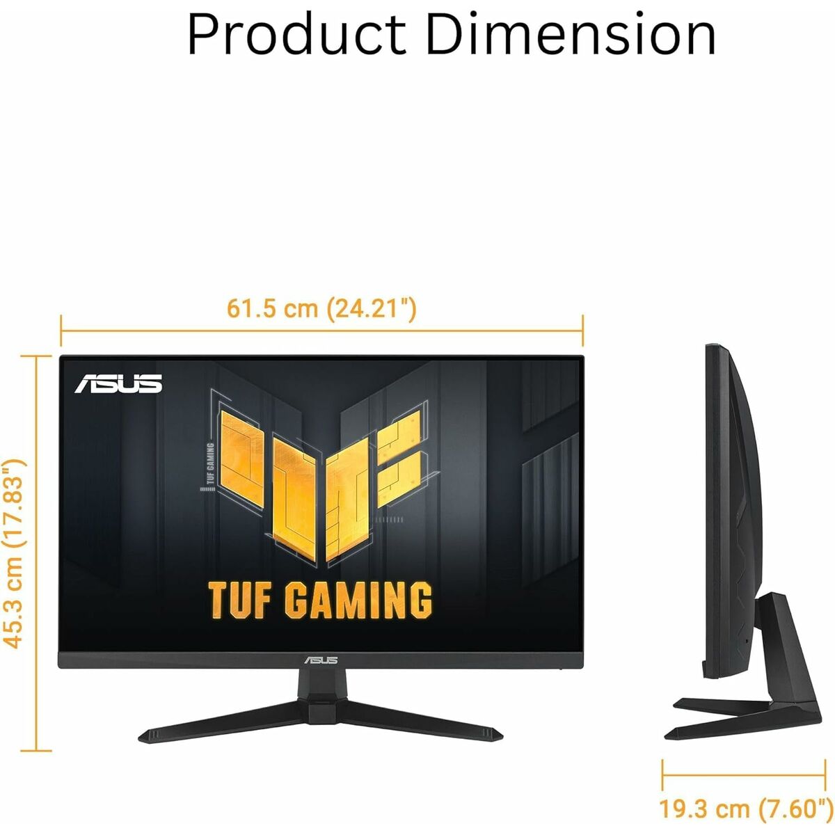 Monitor Gaming Asus 90LM0BJ0-B01171 Full HD 27"
