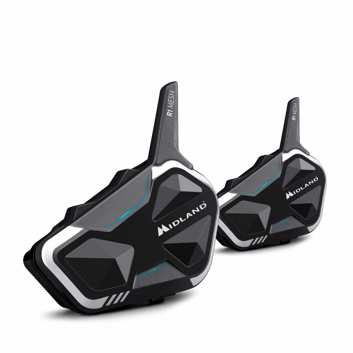 Auriculares Midland R1 MESH TWIN Negro (2 Unidades)