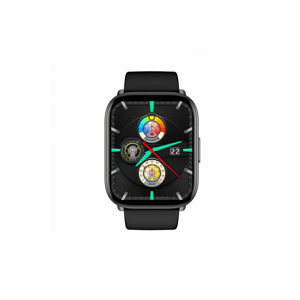 Smartwatch Oromed ORO FIT PRO GT BLACK Negro Gris 1,78"