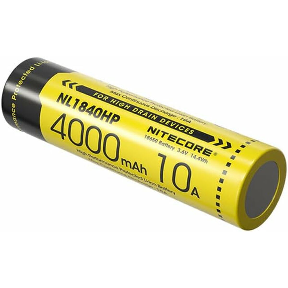 Pilas Recargables Nitecore NT-NL1840HP 4000 mAh 3,6 V 18650