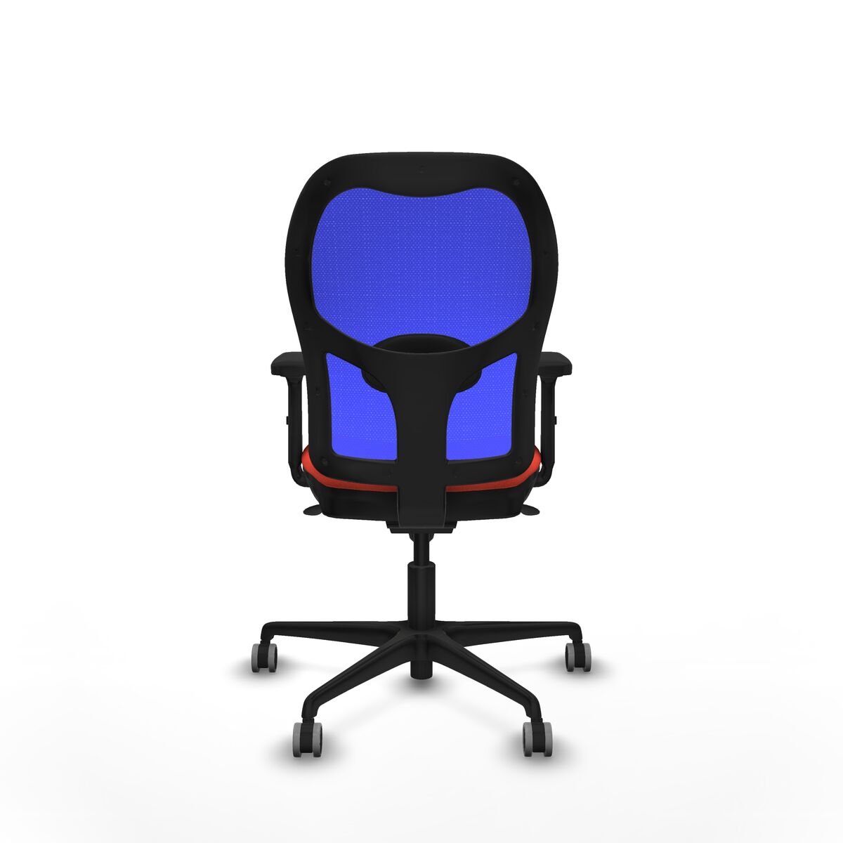 Silla de Oficina Piqueras y Crespo 2D036G0 Naranja Oscuro