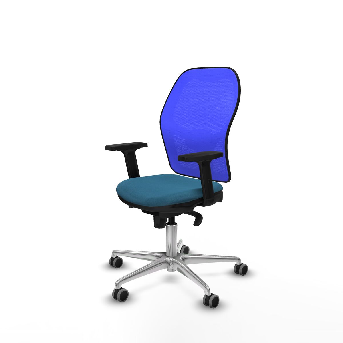 Silla de Oficina Piqueras y Crespo 2D086G0 Azul Verde petróleo