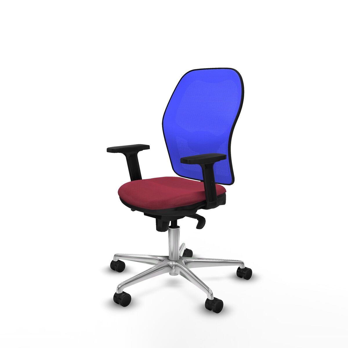 Silla de Oficina Piqueras y Crespo 2D086N0 Granate