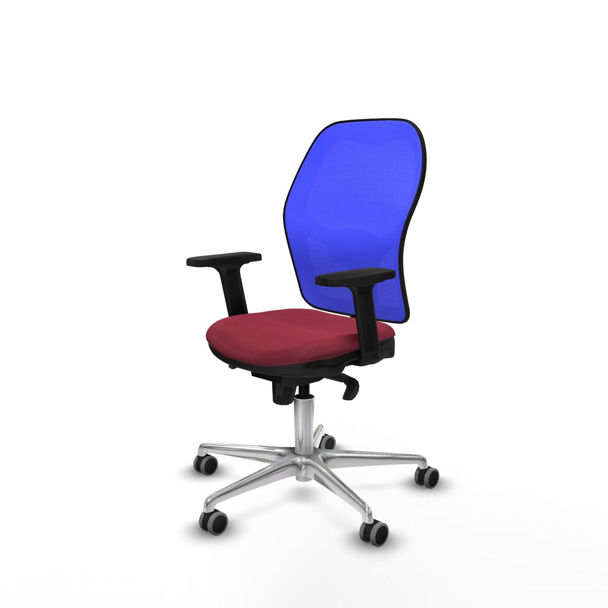 Silla de Oficina Piqueras y Crespo 2D086G0 Granate