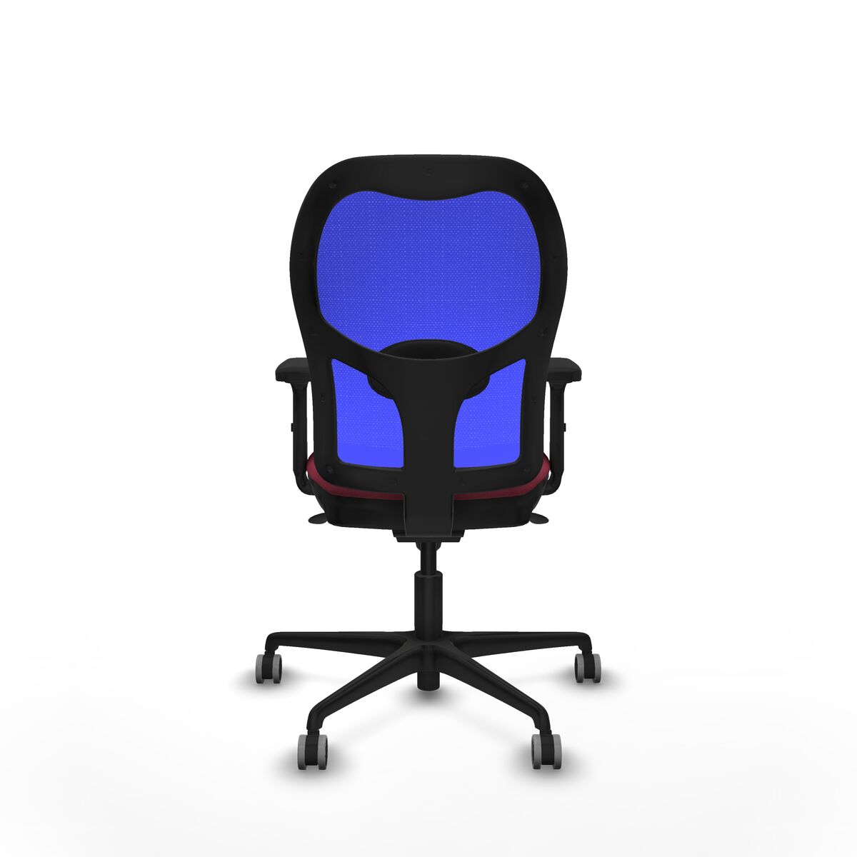 Silla de Oficina Piqueras y Crespo 2D036G0 Granate