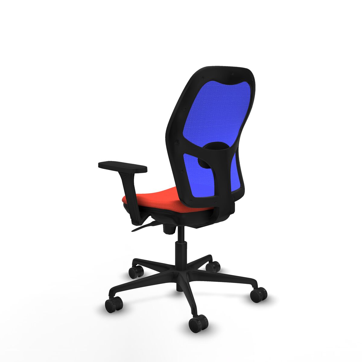 Silla de Oficina Piqueras y Crespo 3D036N0 Naranja Oscuro