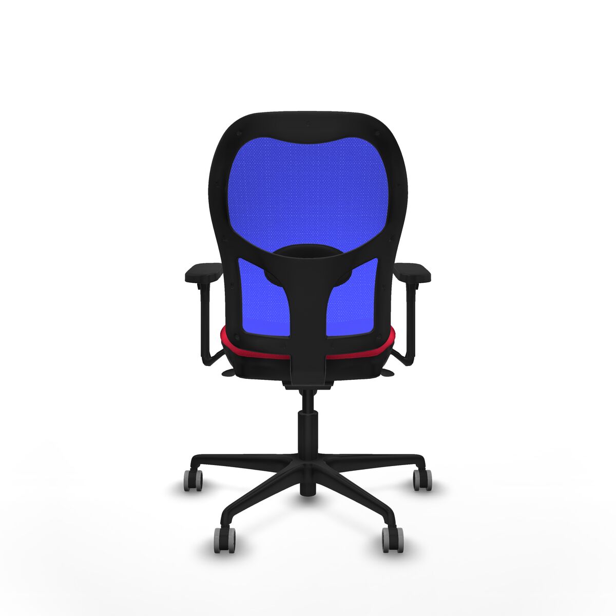 Silla de Oficina Piqueras y Crespo 3D036G0 Rojo