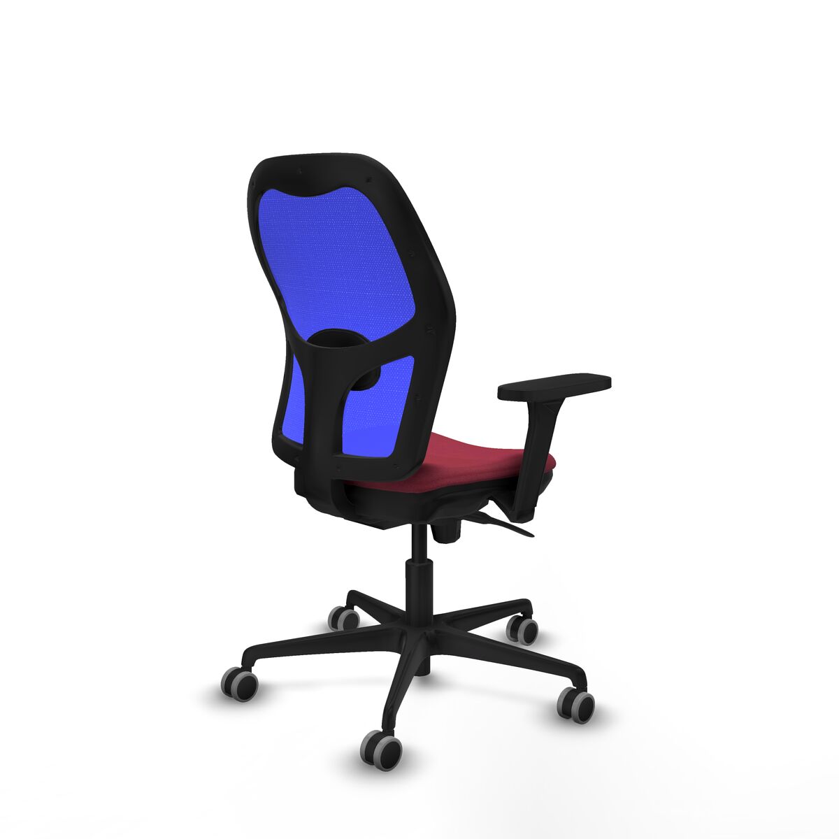 Silla de Oficina Piqueras y Crespo 3D036G0 Granate