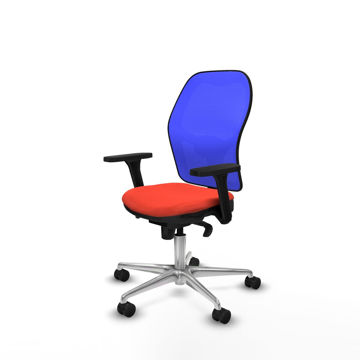 Silla de Oficina Piqueras y Crespo 3D086N0 Naranja Oscuro