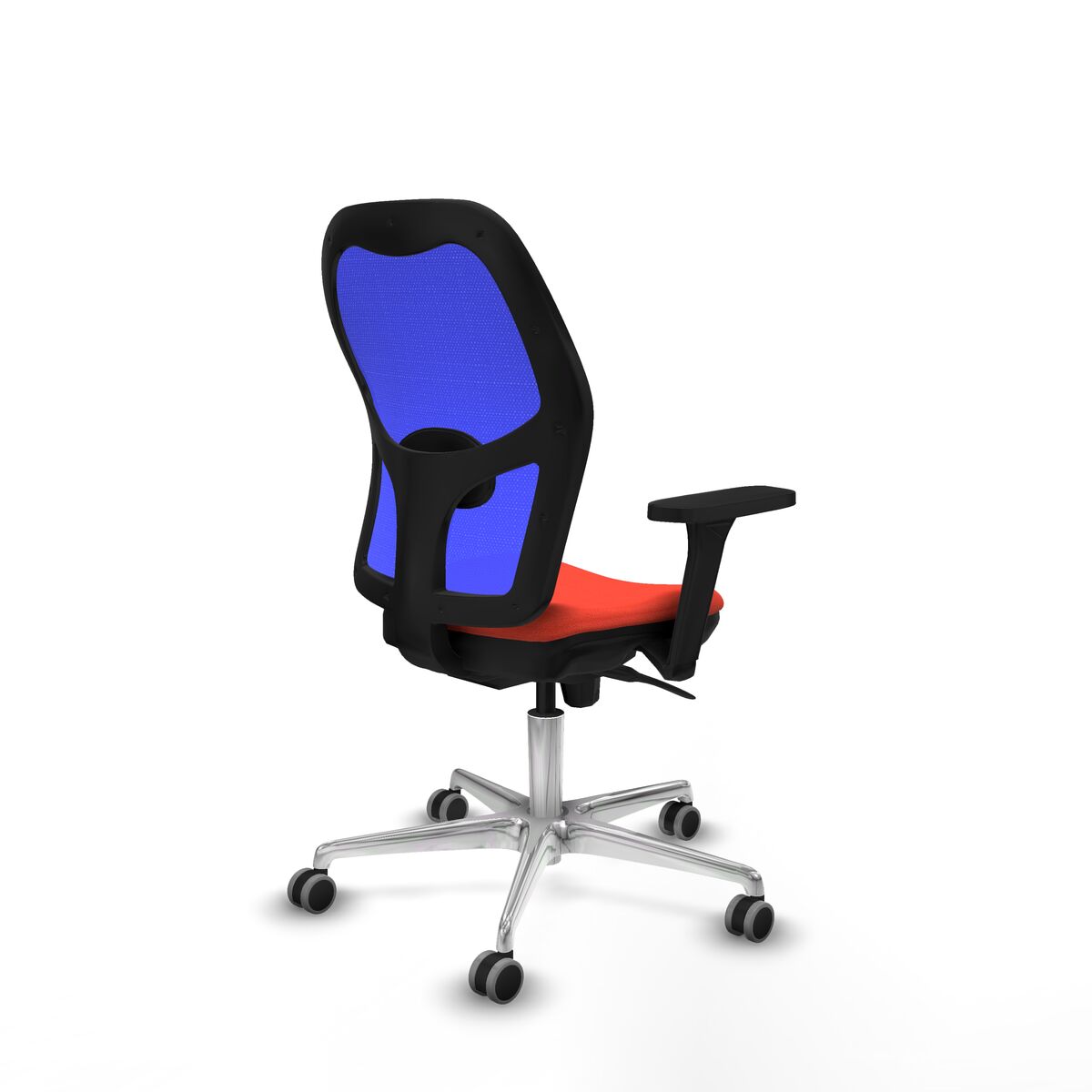 Silla de Oficina Piqueras y Crespo 3D086G0 Naranja Oscuro