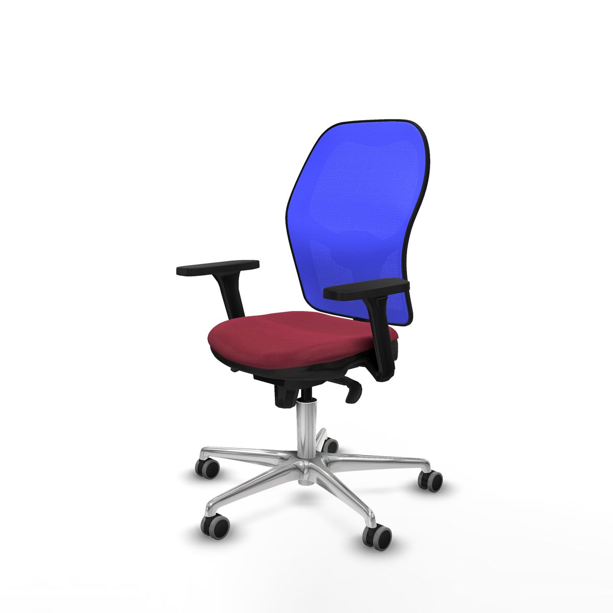 Silla de Oficina Piqueras y Crespo 3D086G0 Granate