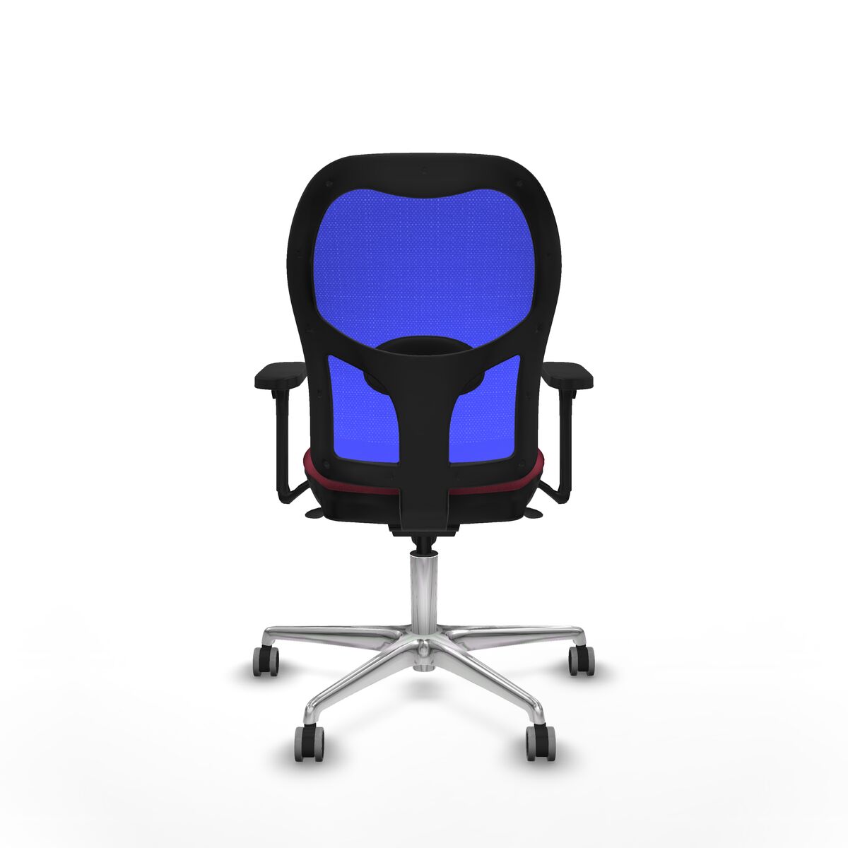 Silla de Oficina Piqueras y Crespo 3D086G0 Granate