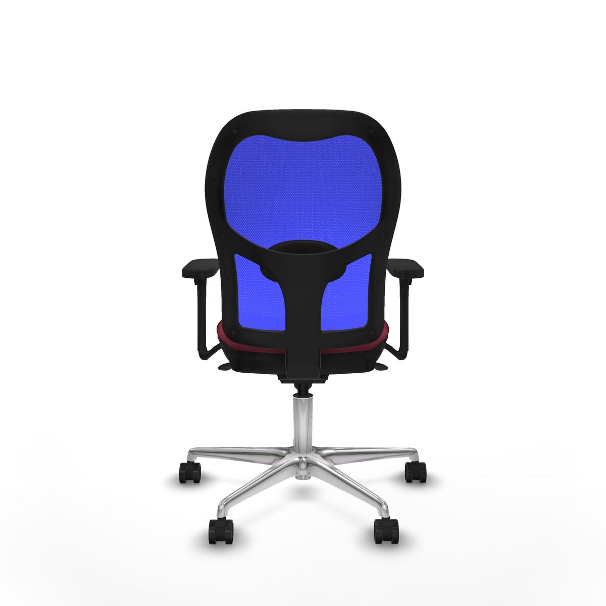 Silla de Oficina Piqueras y Crespo 3D086N0 Granate