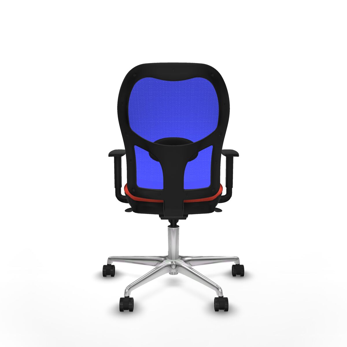 Silla de Oficina Piqueras y Crespo 1D086N0 Naranja Oscuro