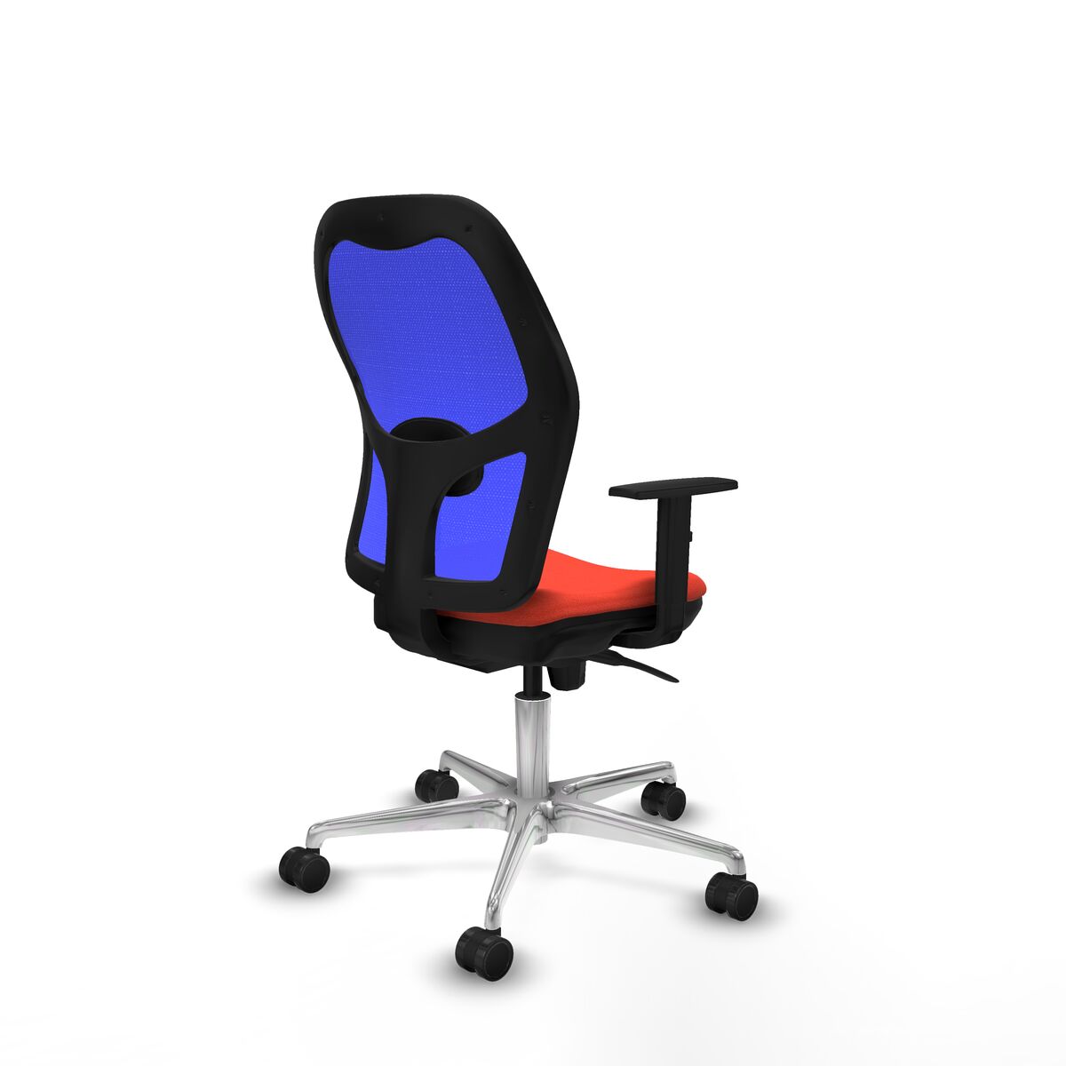 Silla de Oficina Piqueras y Crespo 1D086N0 Naranja Oscuro