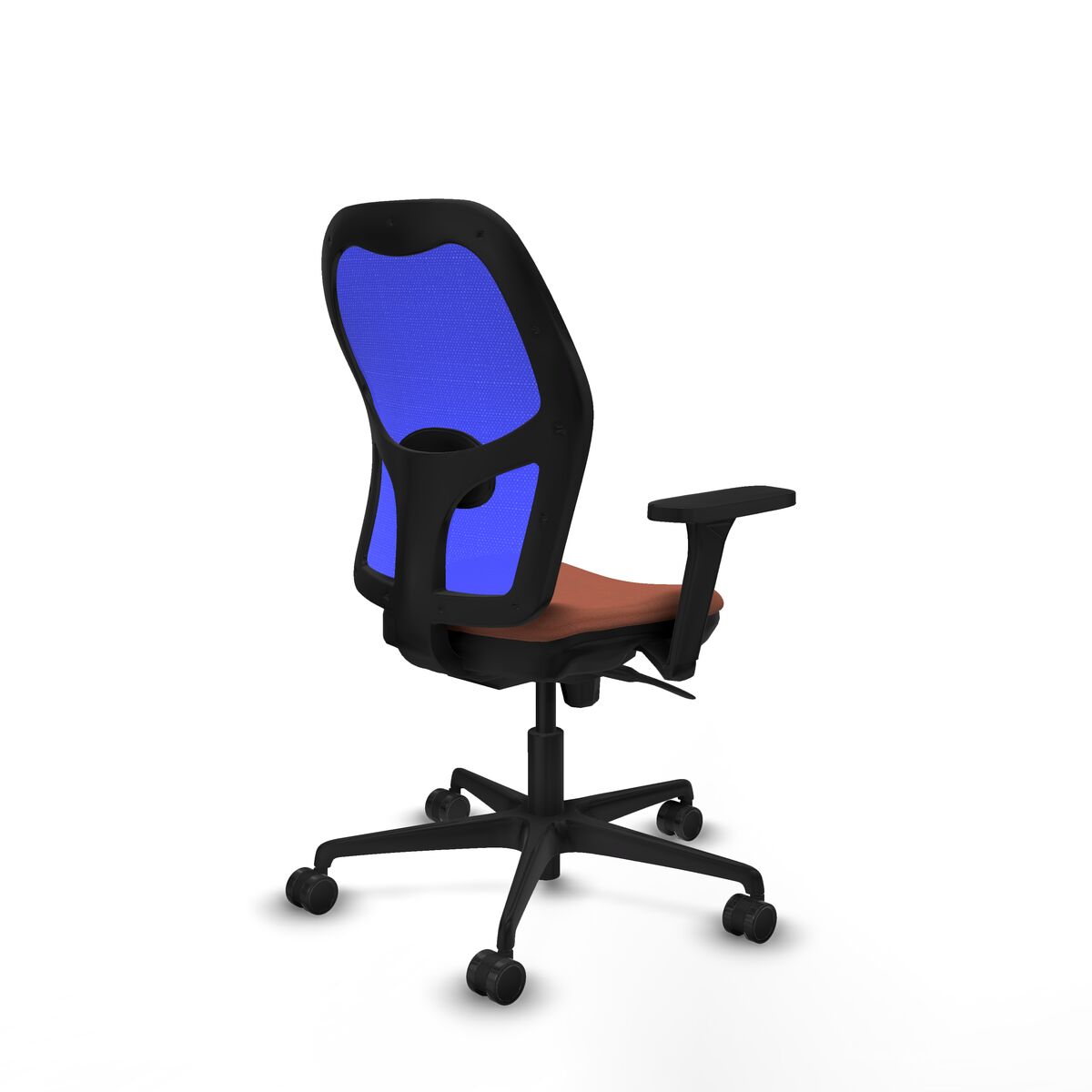 Silla de Oficina Piqueras y Crespo 3D036N0 Azul Marrón