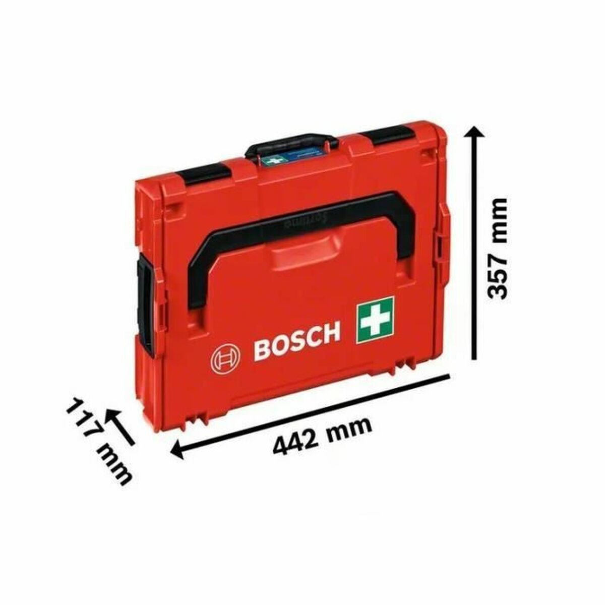 Botiquín BOSCH Lboxx 102 - 1600A02X2R Rojo