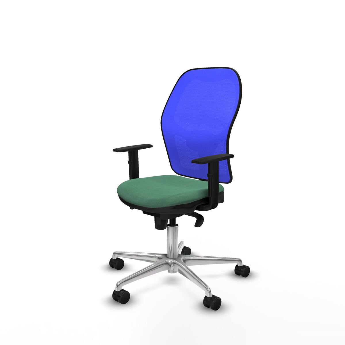 Silla de Oficina Piqueras y Crespo 1D086N0 Verde Esmeralda