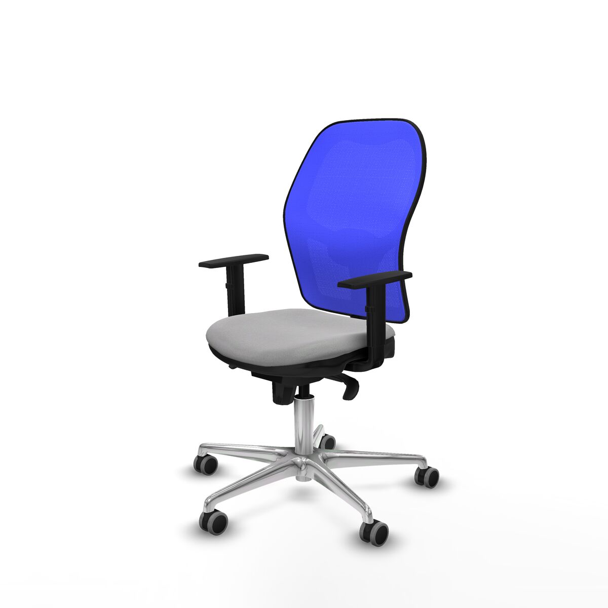 Silla de Oficina Piqueras y Crespo 1D086G0 Gris claro