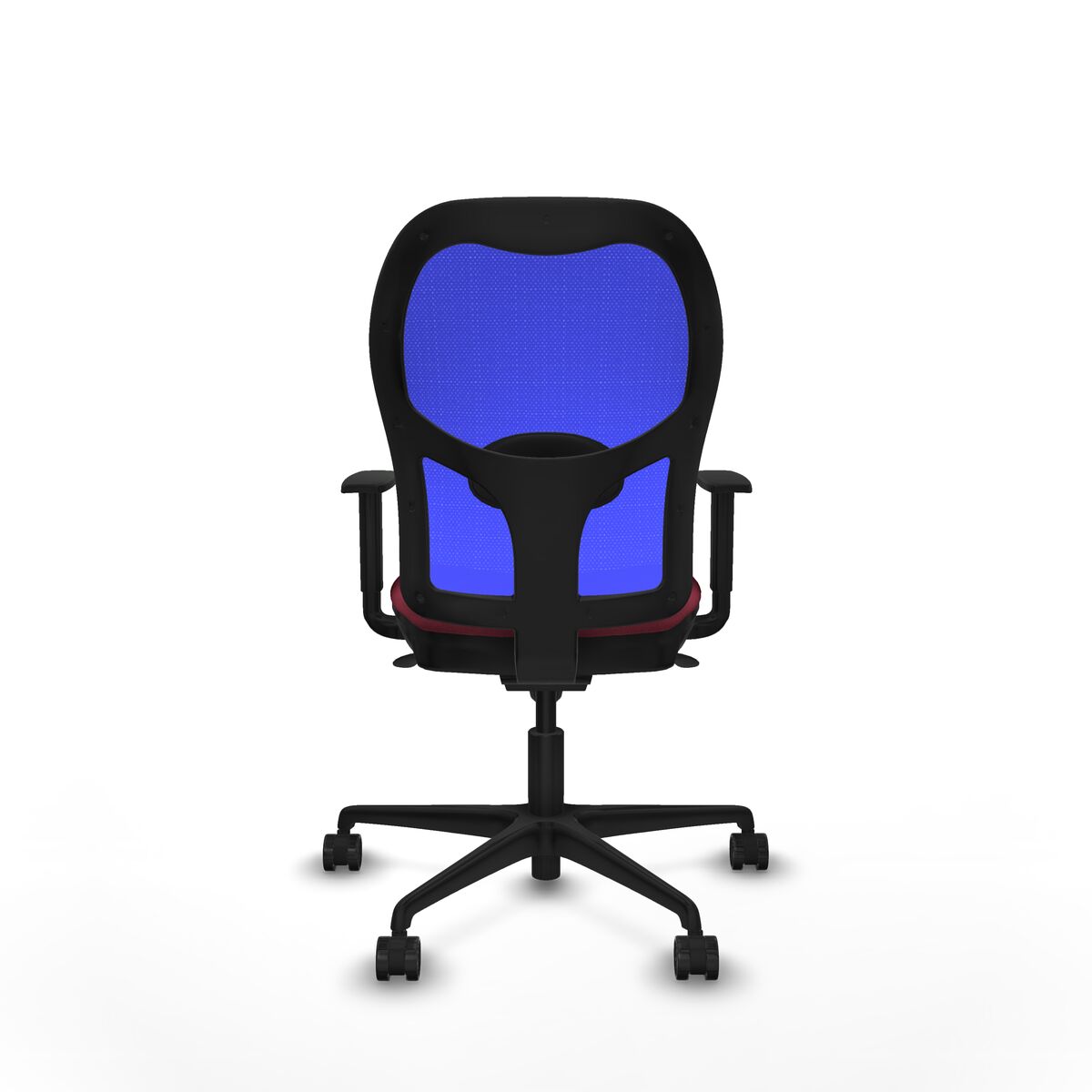 Silla de Oficina Piqueras y Crespo 1D036N0 Granate