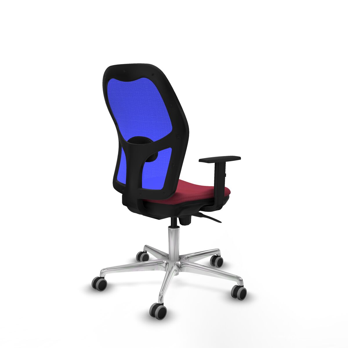 Silla de Oficina Piqueras y Crespo 1D086G0 Granate