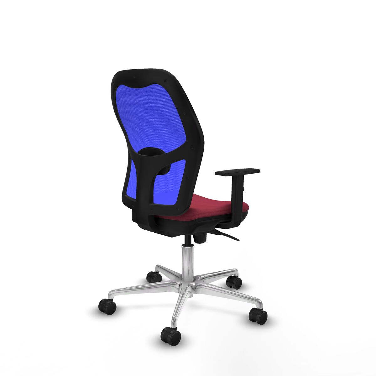 Silla de Oficina Piqueras y Crespo 1D086N0 Granate