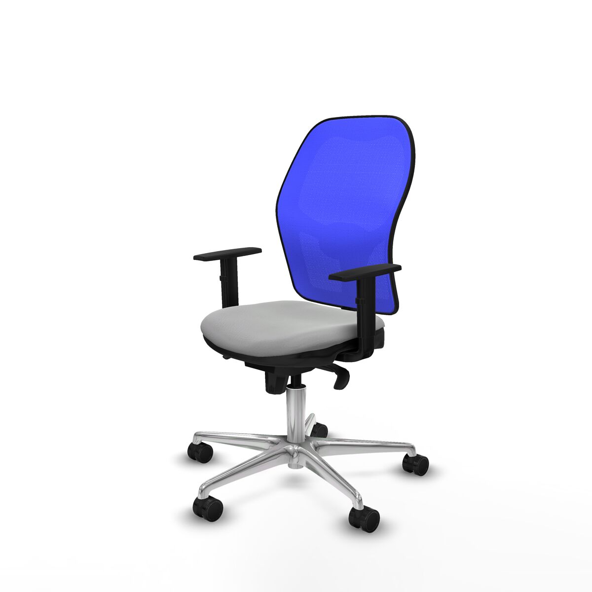 Silla de Oficina Piqueras y Crespo 1D086N0 Gris claro