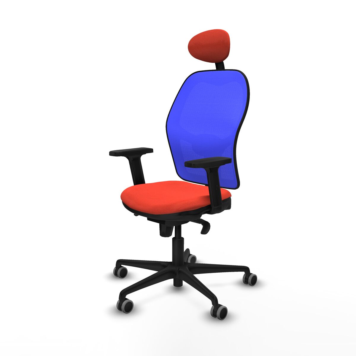 Silla de Oficina Piqueras y Crespo 2D036G1 Naranja Oscuro