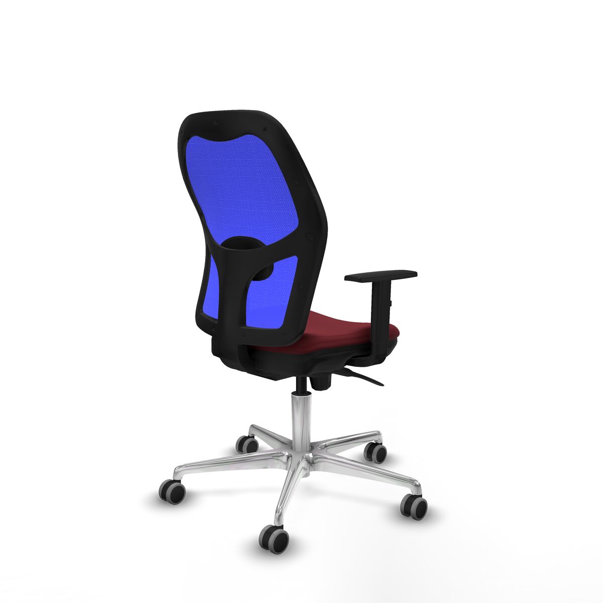 Silla de Oficina Piqueras y Crespo 1D086G0 Granate