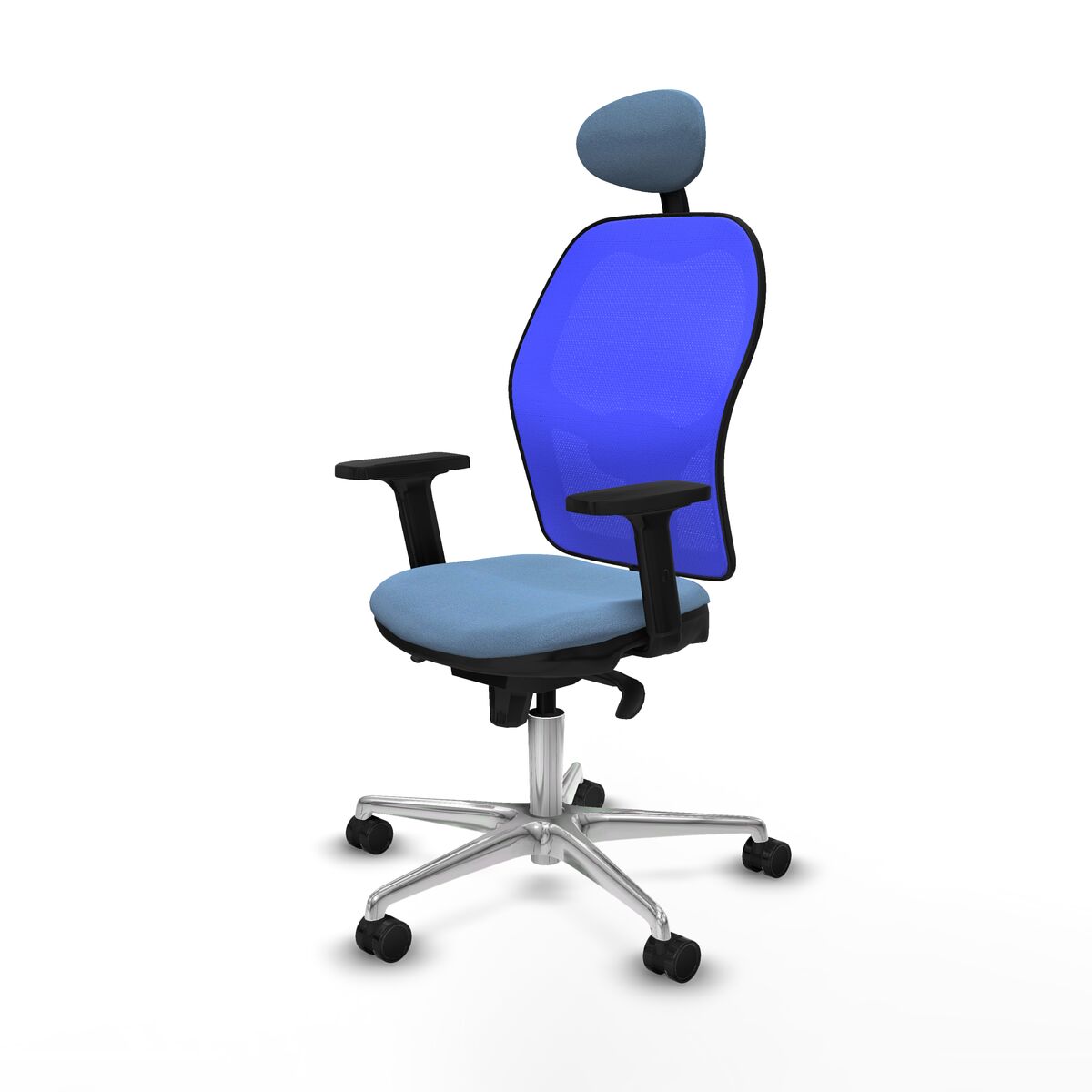 Silla de Oficina Piqueras y Crespo 2D086N1 Azul cielo