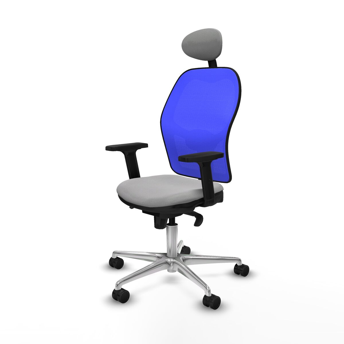 Silla de Oficina Piqueras y Crespo 2D086N1 Gris claro