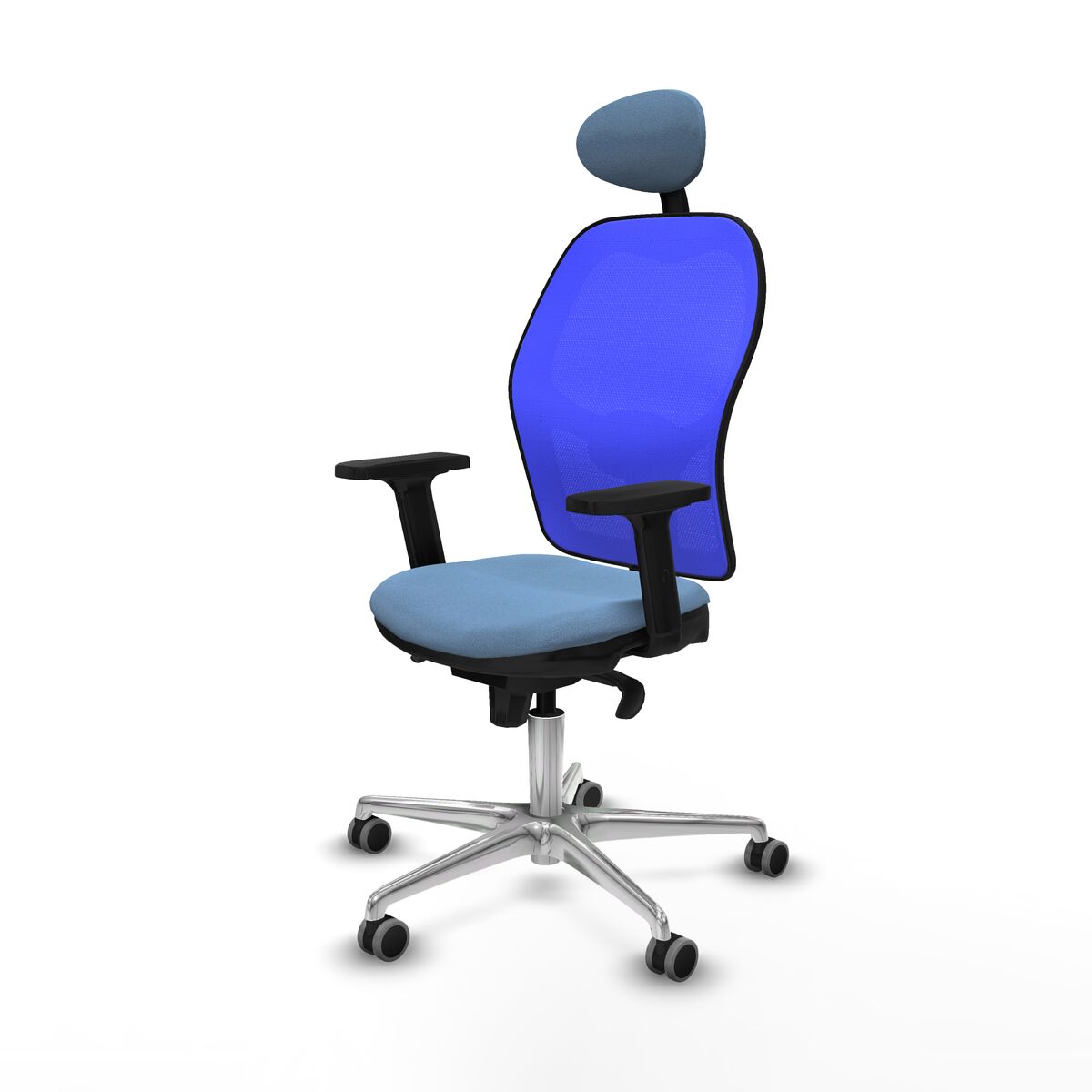 Silla de Oficina Piqueras y Crespo 2D086G1 Azul cielo