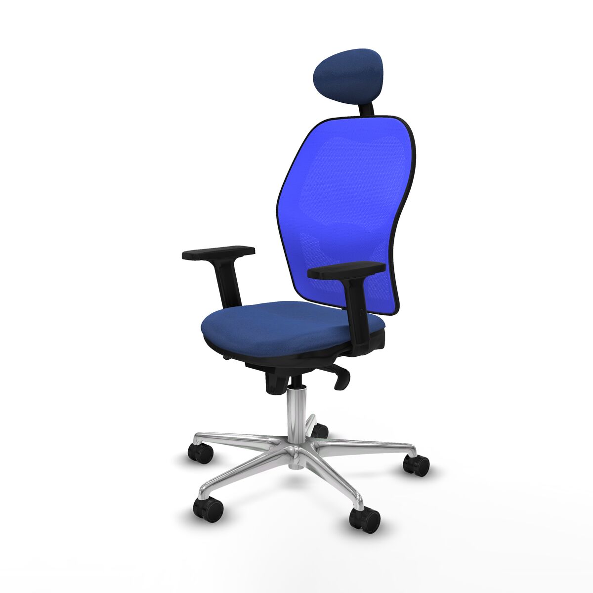 Silla de Oficina Piqueras y Crespo 2D086N1 Azul marino