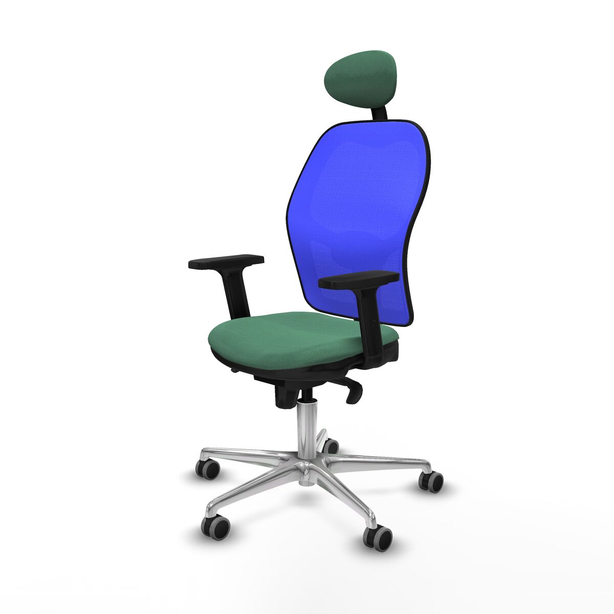 Silla de Oficina Piqueras y Crespo 2D086G1 Verde Esmeralda